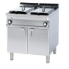 Fritéza elektrická dvojitá 0,92 kW/l, 18+18 l s podestavbou 400 V | RM - F2/18-78ET