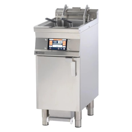 F18-74ETDPS - Fritéza el. 18 l automatická 7" displej, filtrace, zdvih