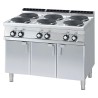 Sporák elektrický 6x plotýnka s podestavbou 400 V | RM - PC-912ET