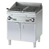 Lávový gril plynový dvojitý 2x 38x66 s podestavbou | RM - CW-98G