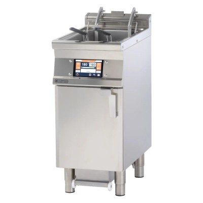 F18-94ETDPS - Fritéza el. 18 l automatická 7" displej, filtrace, zdvih