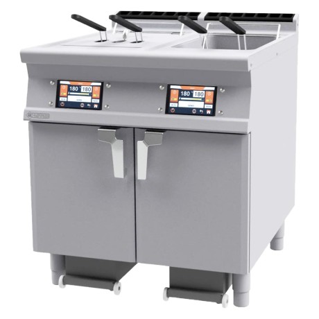 F2/25-98ETD - Fritéza el. 25+25 l automatická 7" displej