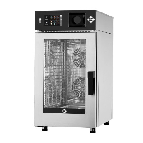 MSTBB 1011 EL - Konvektomat SLIM el. 10x GN 1/1 . aut. m. bojler dotyk. ovl. panel 7" 400V levé dv.