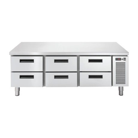 Podestavba chladicí elektrická GN 1/1 deska KIT 3x2 zásuvky | RM - LNSR 703 2Z DKIT