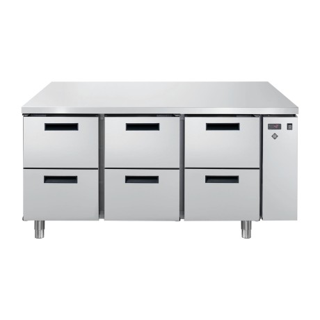 Podestavba mrazicí elektrická GN 1/1 deska KIT 3x2 zásuvky | RM - LNSF 703 2Z DKIT