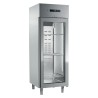 Skříň chladicí 700 l sterilizátor, prosklená GN 2/1, nerez | RM - ENR 700 G S