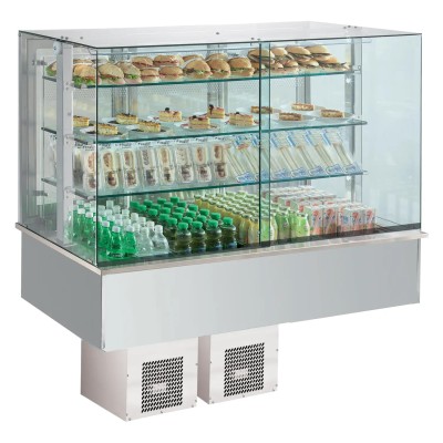 SL PLATINUM+ 3 DF R290 - Vitrína chladicí drop-in GN 3-1/1 R290