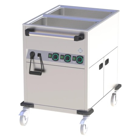 BMPK-2120 CSH Vodní lázeň opláštěná vyhřívaná 2xGN1/1 2200W
