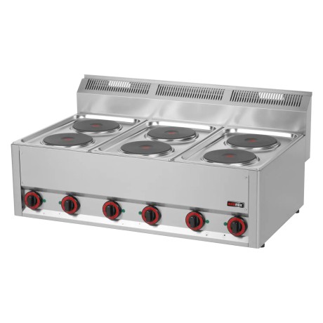 SP-90ELS Sporák elektrický 400V 6x2kW