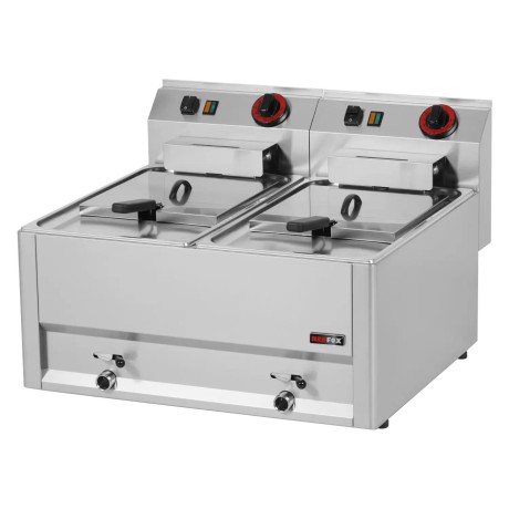 FE-60 ELT fritéza 2x8l 400V