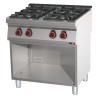 Sporák plynový 4x hořák ECO s podestavbou | REDFOX - SPB 70/80 G