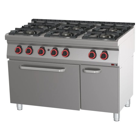 SPBT 70/120 21 G - Plynový sporák s pl. troubou
