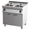 Fritéza elektrická dvojitá 0,8 kW/l, 17+17 l s podestavbou 400 V | REDFOX - FE 70/80 E