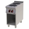 Sporák elektrický 2x plotýnka s podestavbou 400 V | REDFOX - SP 90/40 E