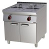Fritéza elektrická dvojitá 0,8 kW/l, 17+17 l s podestavbou 400 V | REDFOX - FE 90/80-17 E