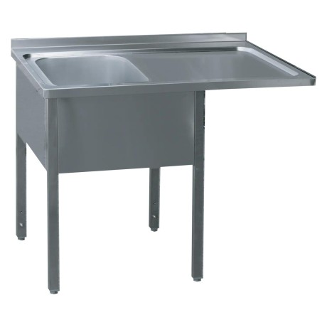 MSJOP/M-160x70x90/50x40 Stůl dřez, odkap.pl.vpravo