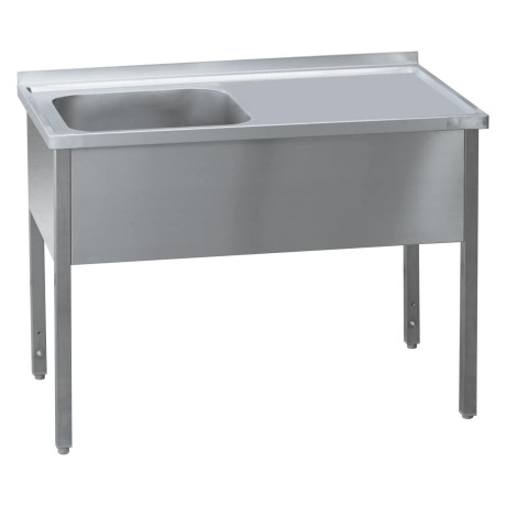 MSJOP-100x60x90/50x40 Stůl dřez, odkap.pl.vpravo
