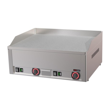 FTHC 60 E - Grilovací deska 65x48 el. durable chrom. hladká, stolní 400 V