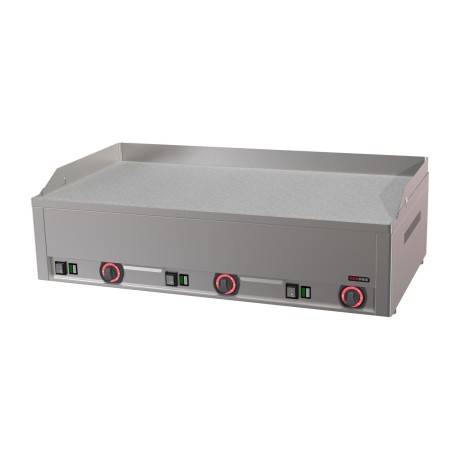 FTHC 90 E - Grilovací deska 97x48 el. durable chrom. hladká, stolní 400 V