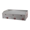 Grilovací deska 97x48 plynová durable chrom hladká stolní | REDFOX - FTHC 90 G
