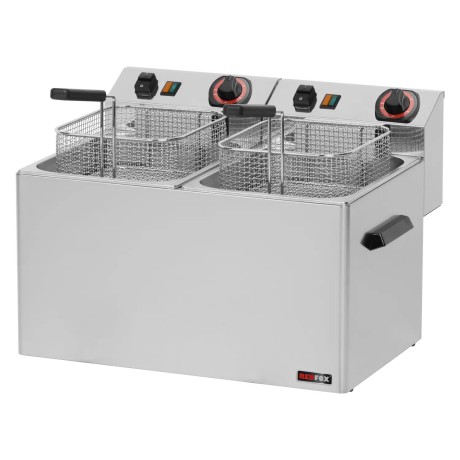 FE-77 fritéza elektrická 8+8l 220V