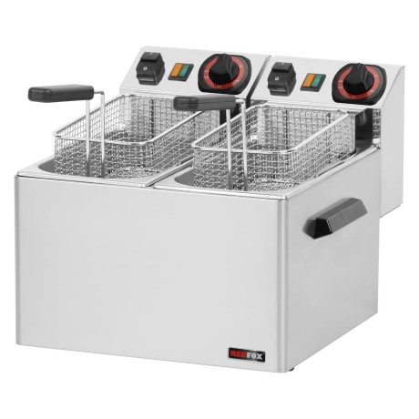 FE-44S fritéza elektrická 5+5l 220V 2x3kW