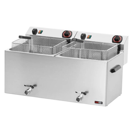 FE-1010T Fritéza elektrická 11+11l třífázová