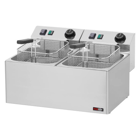 FE 77 E - Fritéza elektrická 8 + 8 l
