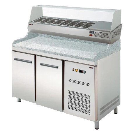 RCH 4150 - Vitrínka chladící 150 cm GN 1/4 pro stůl RTP-2D