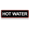 NÁLEPKA - "HOT WATER"