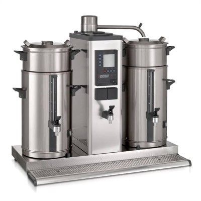 PŘEKAPÁVAČ KÁVY STOLNÍ B5 HW 400V S KOHOUTEM - 2x5L - KOŠOVÉ FILTRY