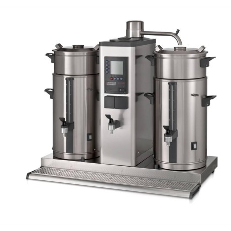 PŘEKAPÁVAČ KÁVY STOLNÍ B20 HW 400V S KOHOUTEM - 2x20L - PLOCHÉ FILTRY