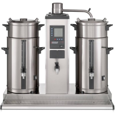 PŘEKAPÁVAČ KÁVY STOLNÍ B20 HW 400V S KOHOUTEM - 2x20L - KOŠOVÉ FILTRY