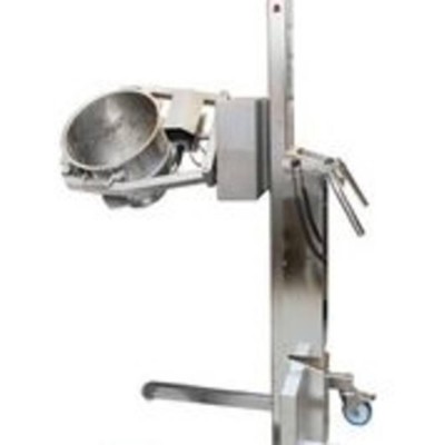 VOZÍK FLEXLIFT INOX PRO NÁDOBY 30 - 80 LITRŮ, výška 1,95 m