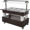 SALÁTOVÝ BAR STŘEDOVÝ KOMBINOVANÝ SB 40 M - WENGE