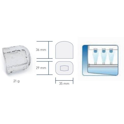VÝROBNÍK KLOBOUČKOVÉHO LEDU SDE 18W,15 kg