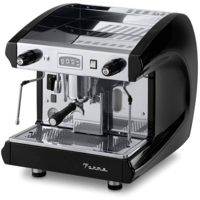 KÁVOVAR FORMA SAE/1 JEDNOPÁKOVÝ - ELEKTRONICKÉ OVLÁDÁNÍ - NEREZ/BÍLÁ