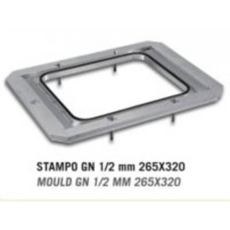 FORMA STAMPO GN 1/2 265/320 mm, JEDEN OTVOR - VG 600/800 LCD