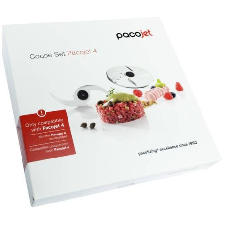 COUPE SET - SADA NA ZPRACOVÁNÍ ČERSTVÝCH POTRAVIN PRO PACOJET 4