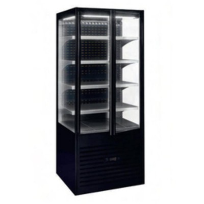 VITRÍNA SKŘÍŇOVÁ CHLADÍCÍ SAMOOBSLUŽNÁ SSC 800 - ČERNÁ