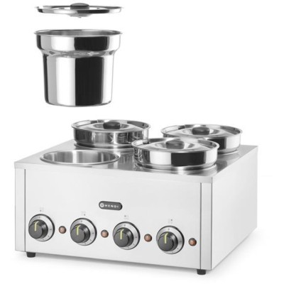 Termosystém 4, HENDI, 16L, 220-240V/800W, 506x509x(H)298mm