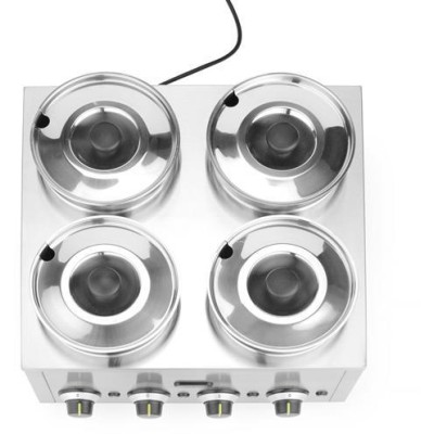 Termosystém 4, HENDI, 16L, 220-240V/800W, 506x509x(H)298mm