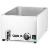 Bain-marie s vypouštěcím kohoutem Ranger, HENDI, GN (H)150mm, GN 1/1, 220-240V/1000W, 576x334x(H)241mm