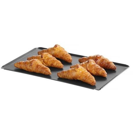 Pečicí plech s nepřilnavým povrchem CONVECTOMAT BAKE, HENDI, GN 1/1, Černá, 530x325x(H)10mm