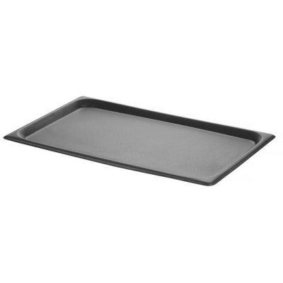 Pečicí plech s nepřilnavým povrchem CONVECTOMAT ROAST, HENDI, GN 1/1, Černá, 530x325x(H)17mm
