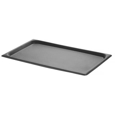 Pečicí plech s nepřilnavým povrchem CONVECTOMAT ROAST, HENDI, GN 1/1, Černá, 530x325x(H)17mm