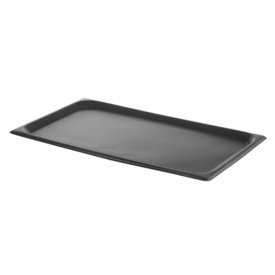 Pečicí plech s nepřilnavým povrchem CONVECTOMAT ROAST, HENDI, GN 1/1, Černá, 530x325x(H)17mm