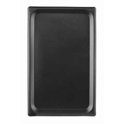 Pečicí plech s nepřilnavým povrchem CONVECTOMAT ROAST, HENDI, GN 1/1, Černá, 530x325x(H)17mm