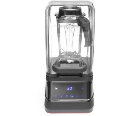 Barový mixér digitální se zvukovou skříní, HENDI, 2,5L, Černá, 220-240V/1680W, 250x300x(H)546mm
