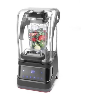 Mixér digitálních tyčí se zvukovou skříní, HENDI, 2,5L, Černá, 220-240V/1680W, 250x300x(H)546mm